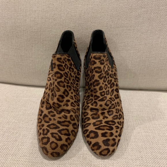 L’Autre Chose Leopard Haircalf Booties! - Picture 2 of 5